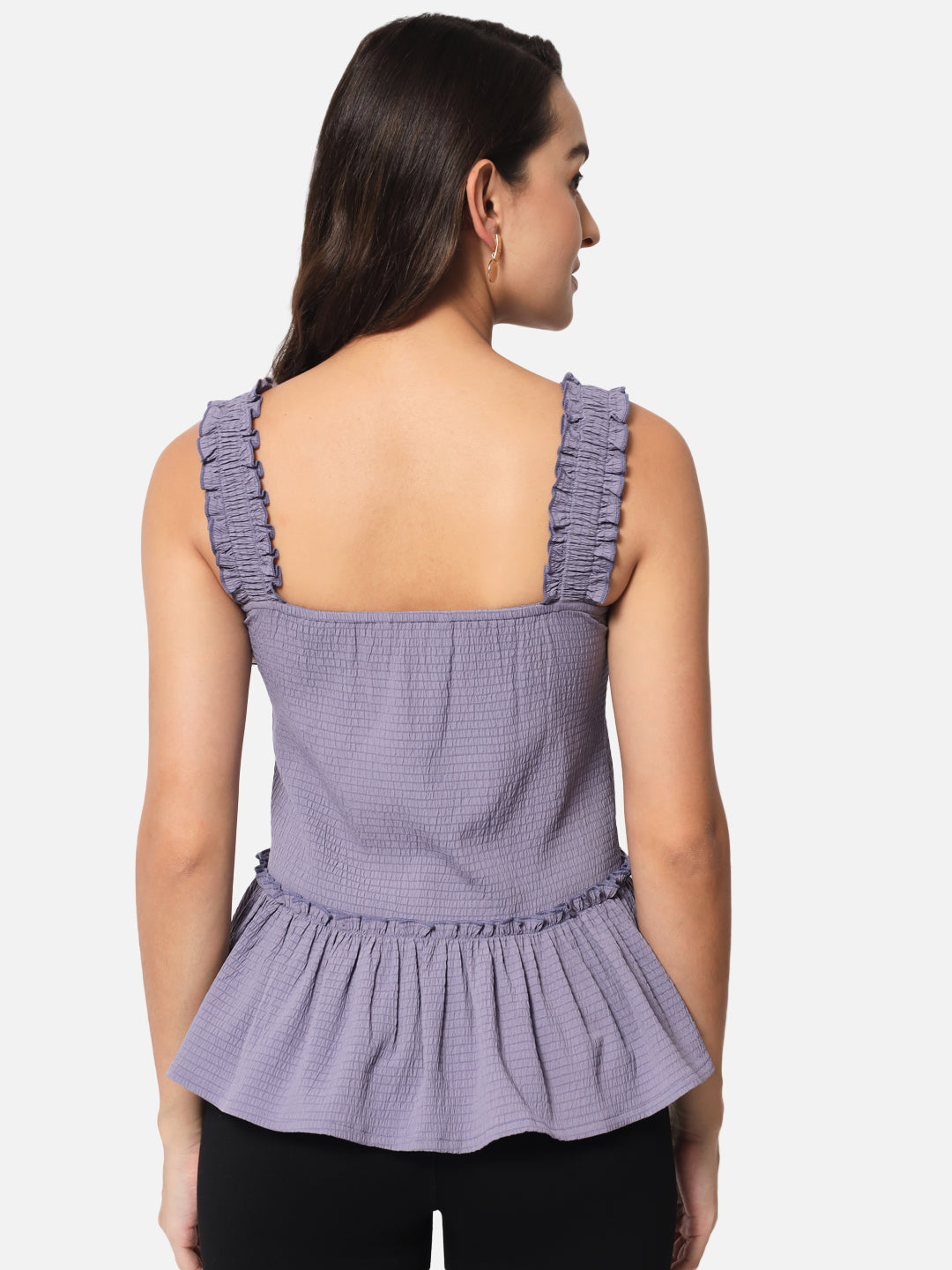 Purple Sleeveless Top for Women