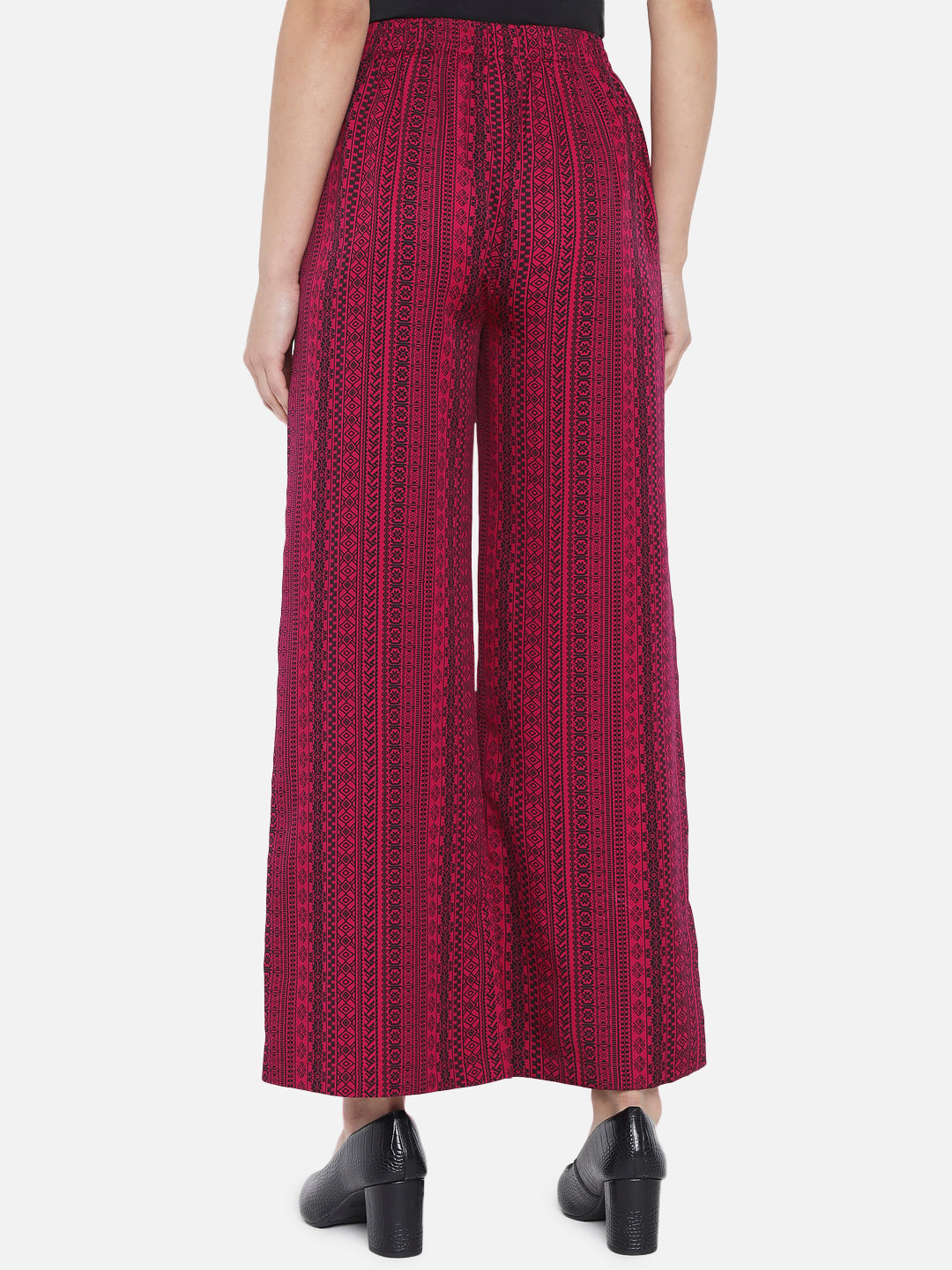 Printed Regular Fit Straight Palazzo for Women