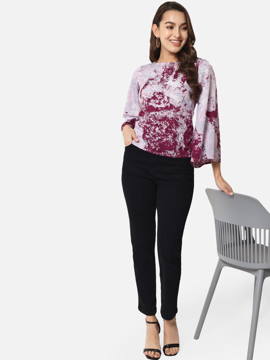 Tie-Dye (Maroon)