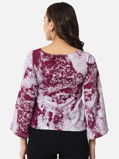 Tie-Dye (Maroon)