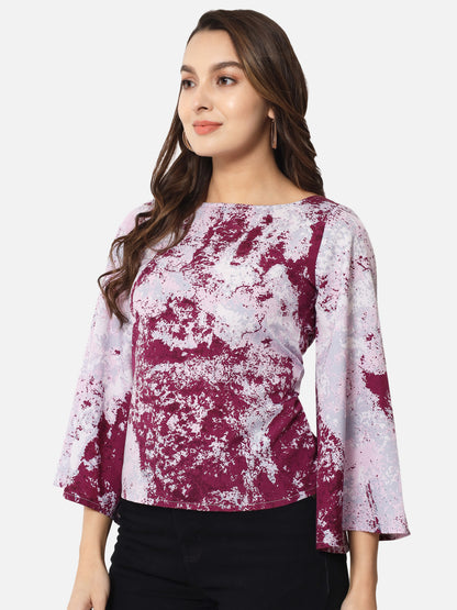 Tie-Dye (Maroon)