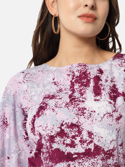 Tie-Dye (Maroon)